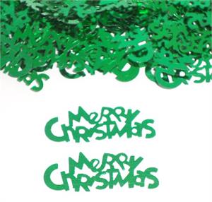 Merry Christmas Confetti Red
