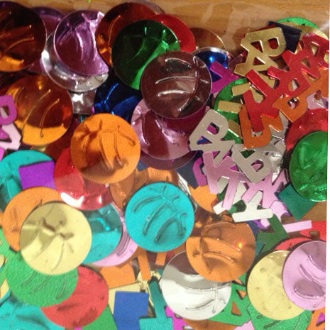 Basketball Party Confetti