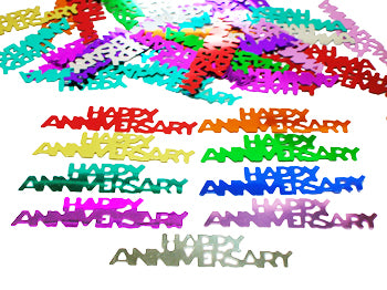 Anniversary Confetti, Rainbow