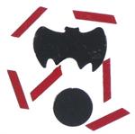 Bat Confetti Vampire
