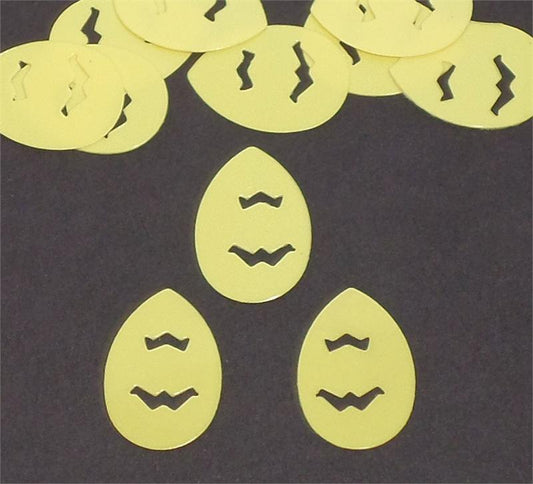 Yellow Easter Eggs Confetti