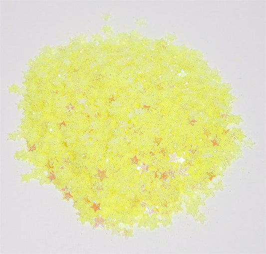 Yellow Stardust Glitter