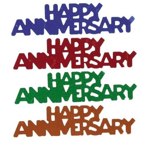 Happy Anniversary Confetti Pound